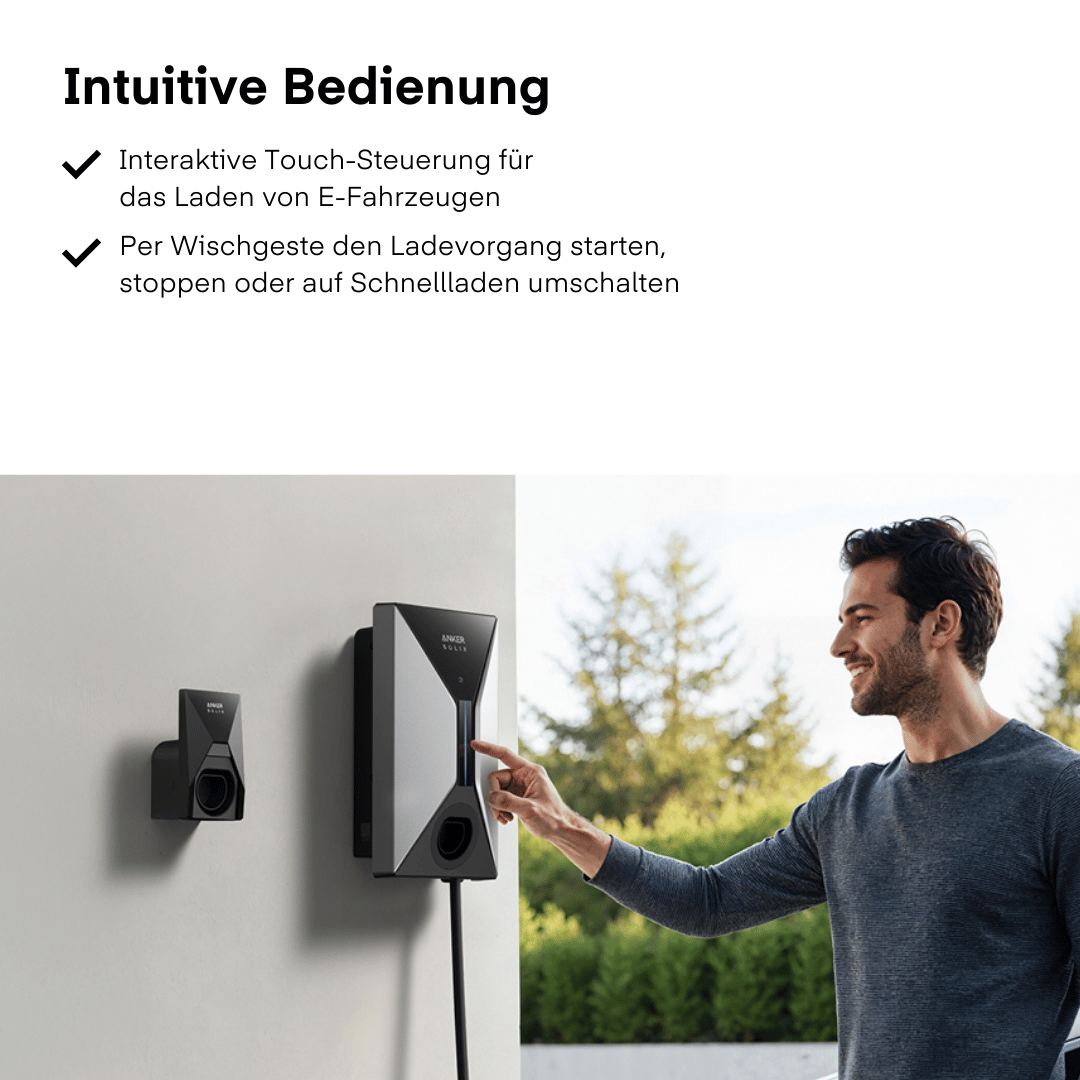 Anker SOLIX V1 Smart EV Charger 11 kW (Kabel)