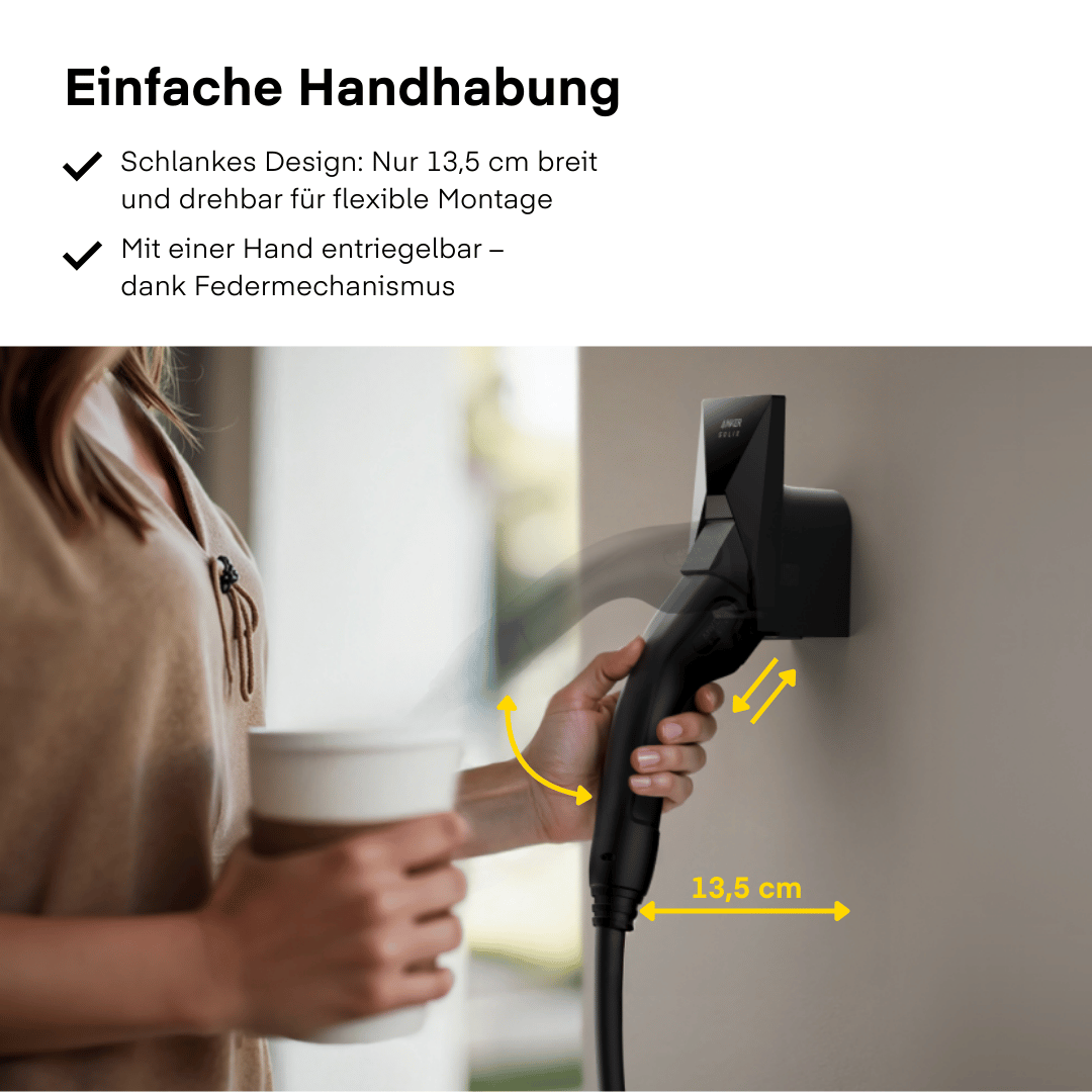 Anker SOLIX V1 Smart EV Charger 11 kW (Kabel)