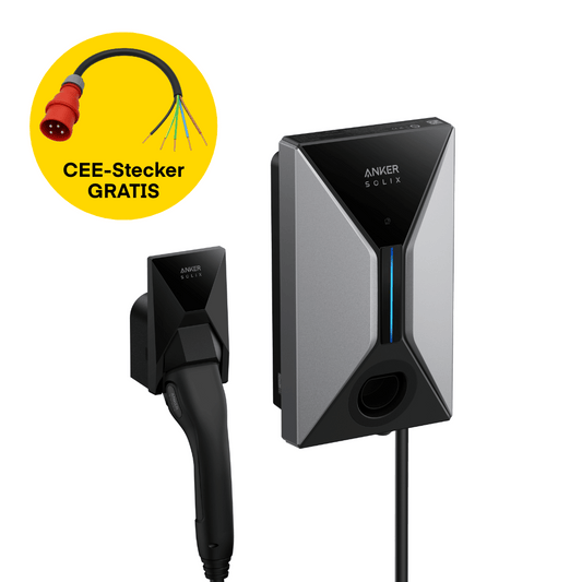 Anker SOLIX V1 Smart EV Charger 11 kW (Kabel)