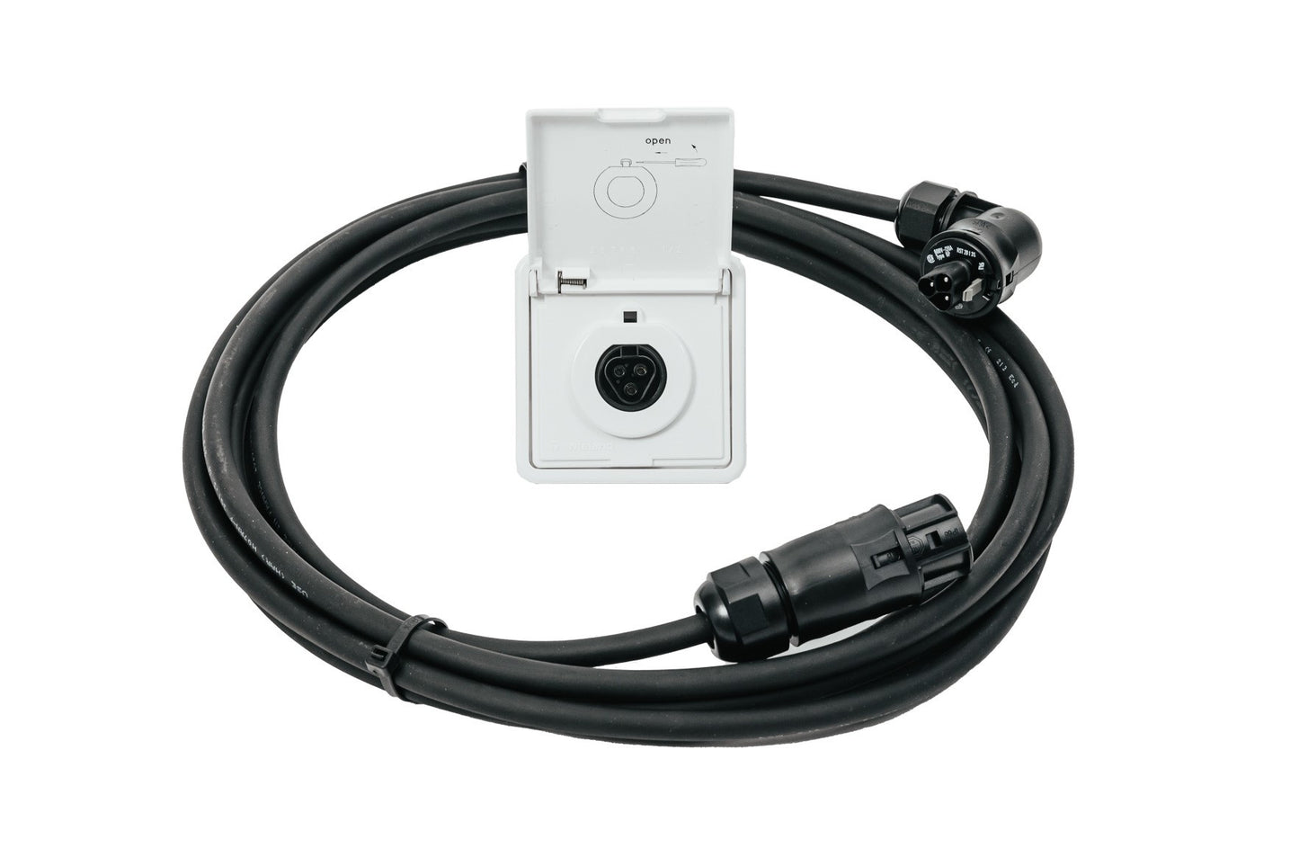 Wieland Anschlusskabel mit Steckdose – 20m