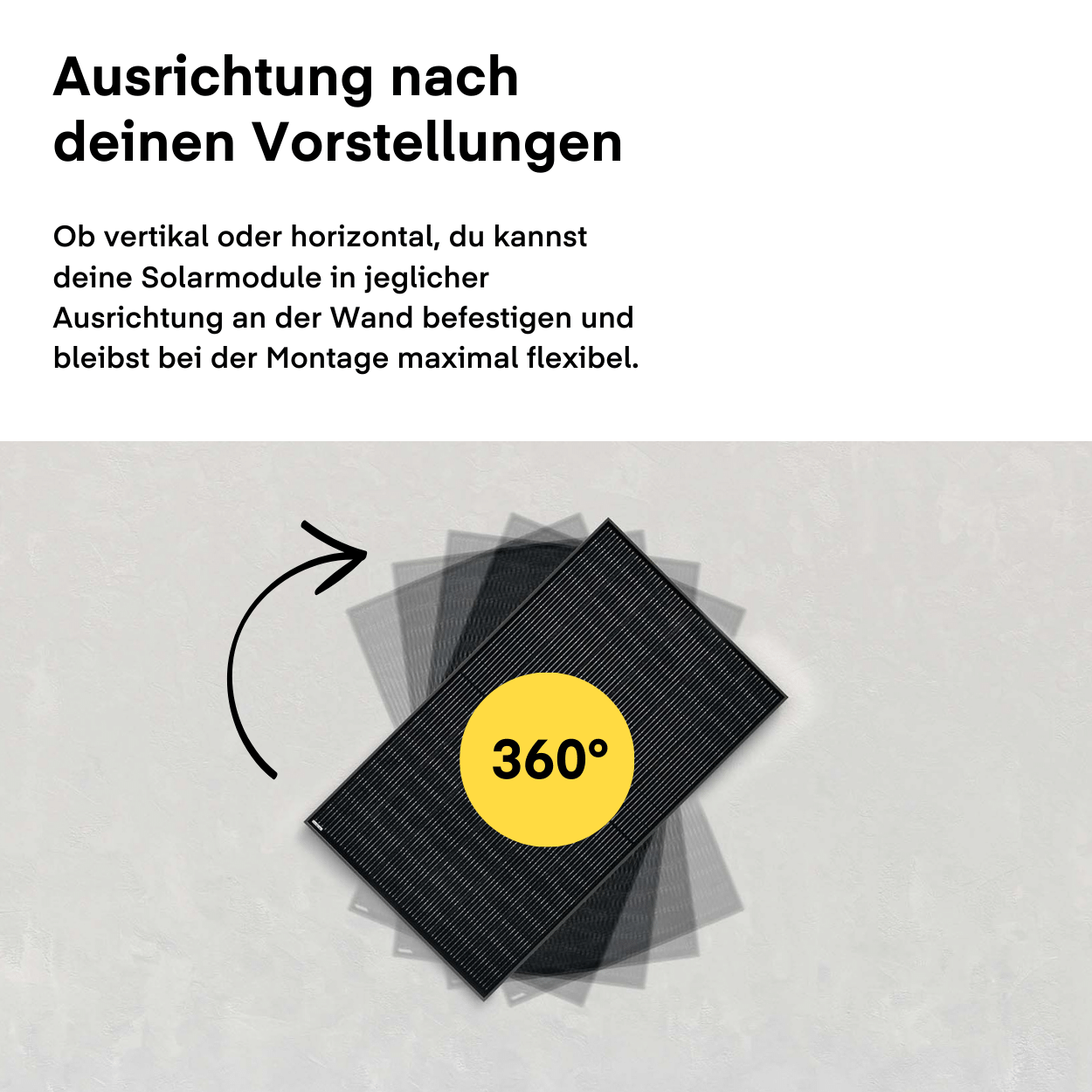 Montagesystem - Yuma Front 90°