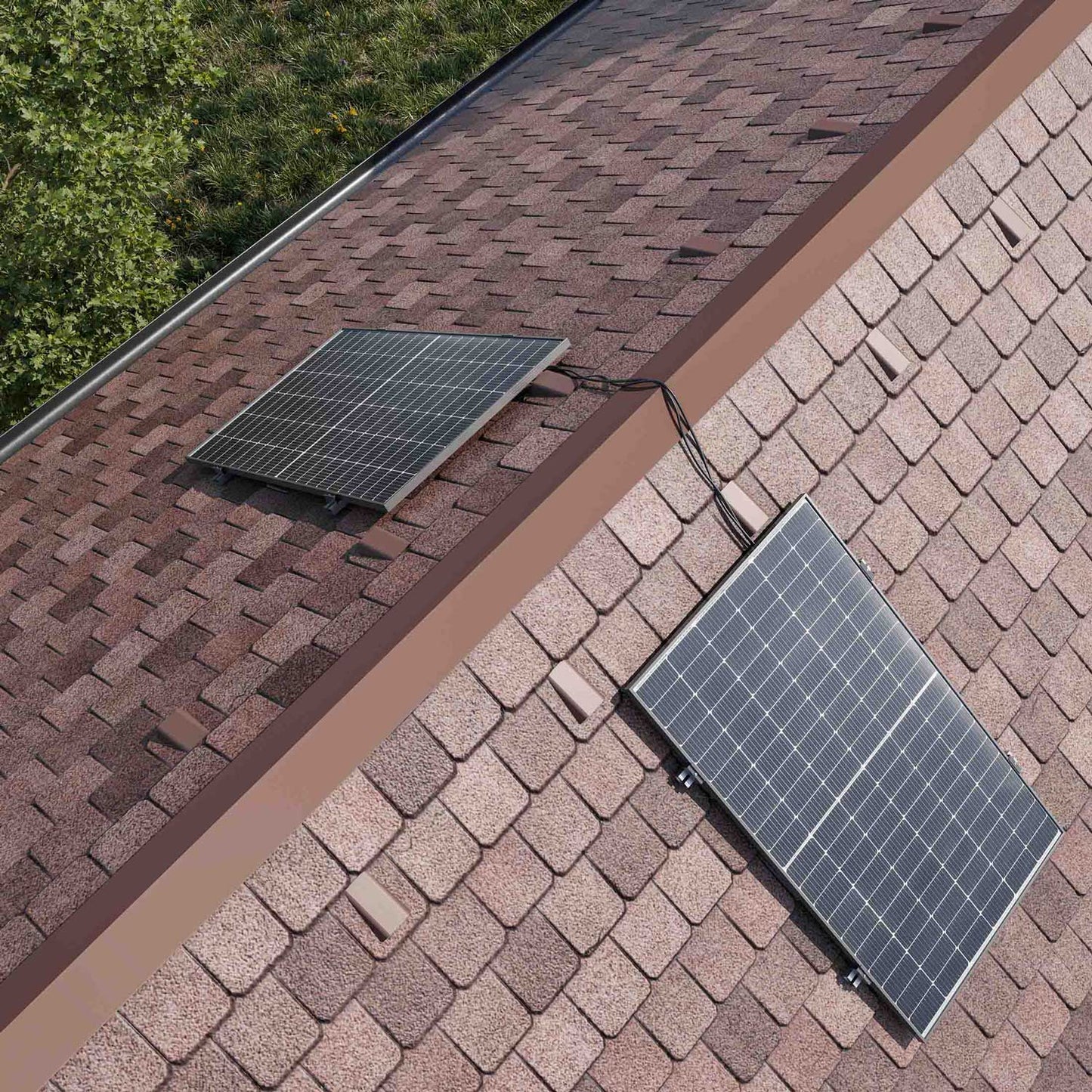 Yuma Roof (900+) Bitumendach-Einzelmontage Bifazial