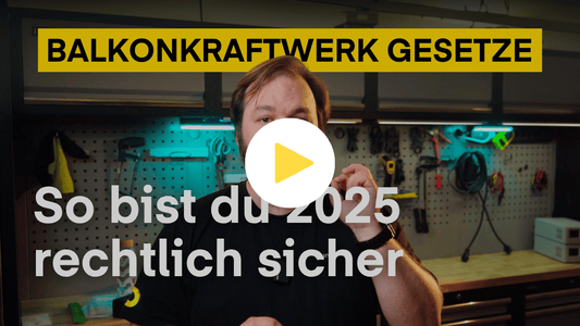 Balkonkraftwerke und Gesetze - Dein Ultimativer Guide 2025