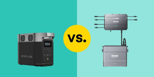 Vergleichende Grafik zwischen zwei Speicher