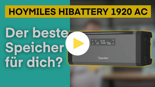Hoymiles HiBattery 1920 AC im Überblick