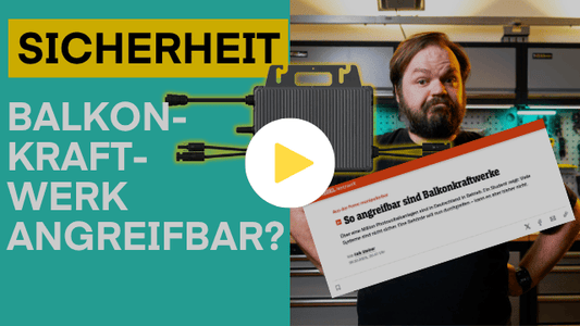 Balkonkraftwerke im Visier?