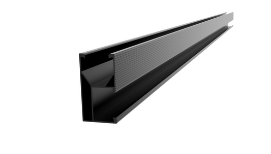 Montageschienenset 2er Set (1,21m) (Full Black)