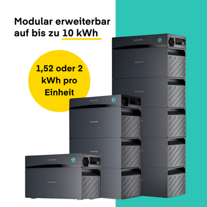 Yuma x Sunshare - 1000 W Balkonkraftwerk mit Sunshare Glory von Sunshare