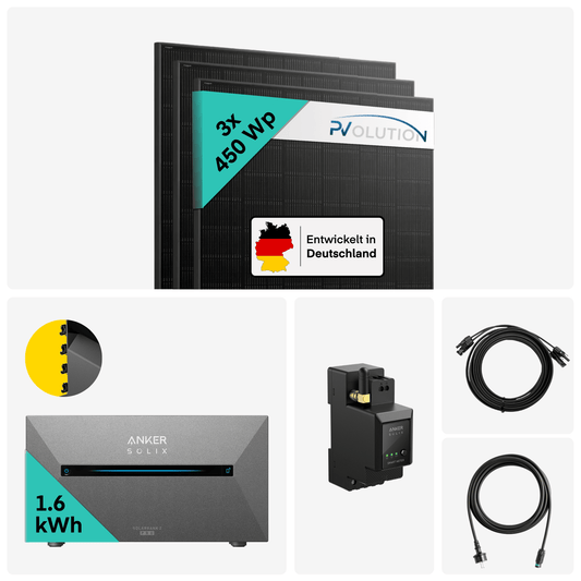 Yuma x Anker - 1350W Balkonkraftwerk mit SOLIX Solarbank 2 PRO