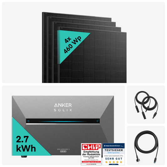 Yuma x Anker - 1840W Balkonkraftwerk mit SOLIX Solarbank 3 PRO von Yuma x Anker