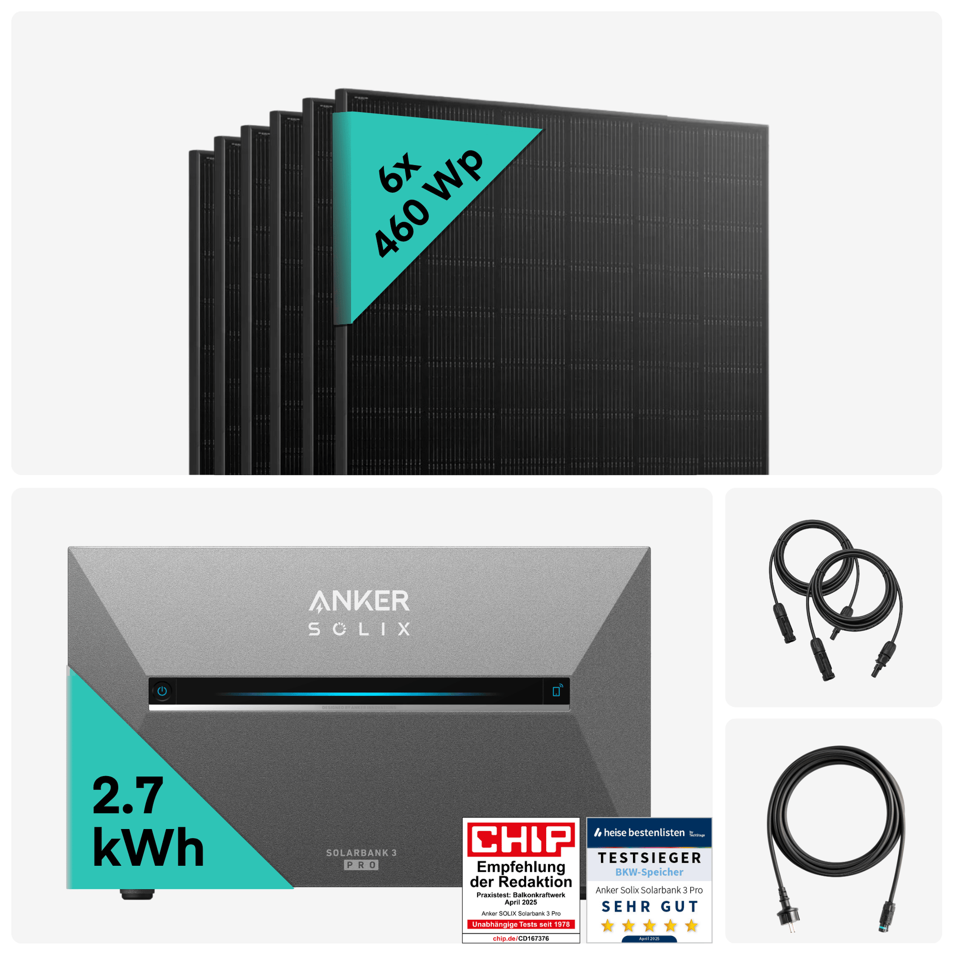 Yuma x Anker - 2760W Solaranlage mit SOLIX Solarbank 3 PRO von Yuma x Anker