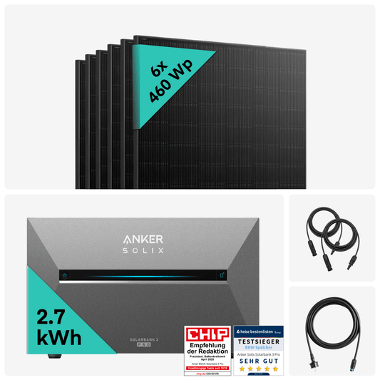 Yuma x Anker - 2760W Solaranlage mit SOLIX Solarbank 3 PRO von Yuma x Anker