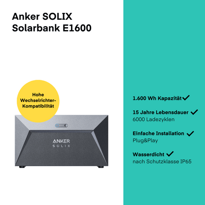 Anker SOLIX Solarbank E1600 (1600 Wh)