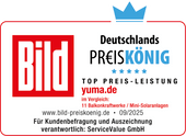 Bild Siegel Preiskönig: Top Preis-Leistung yuma.de