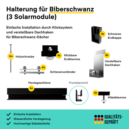 Yuma Roof (1350+) Biberschwanz-Dach