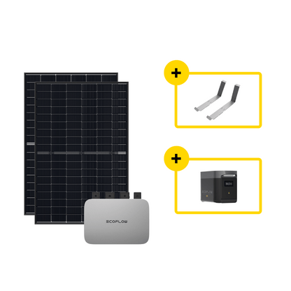 EcoFlow-Balkonkraftwerk-Set - 2 Module