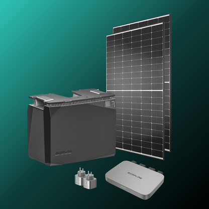 EcoFlow Power Kit Balkonkraftwerk 820 W | 2kWh Kapazität