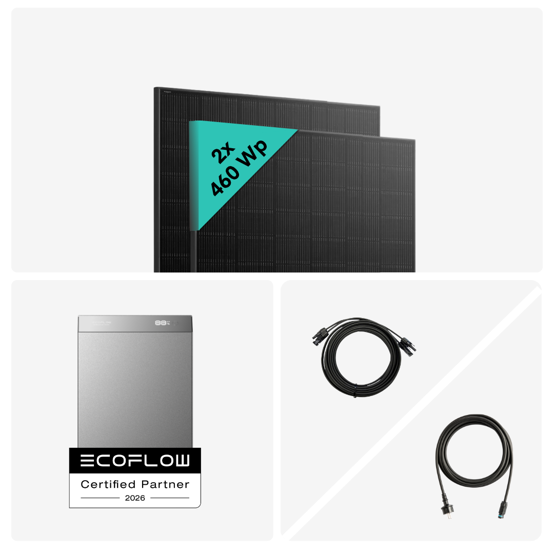 Yuma x EcoFlow - 920W Balkonkraftwerk mit STREAM 5000 von Yuma x EcoFlow