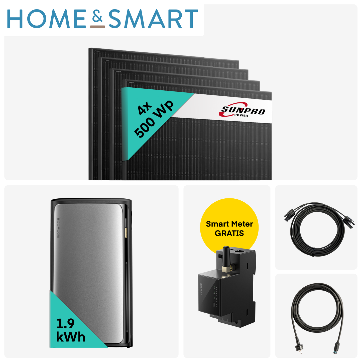 Home & Smart Deal: Yuma x EcoFlow - 2000W Balkonkraftwerk mit STREAM Ultra von Yuma x EcoFlow