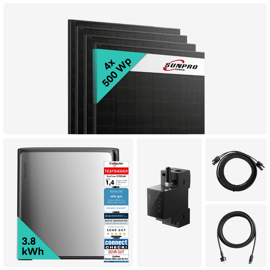 EcoFlow - 2000W Balkonkraftwerk mit STREAM Ultra X