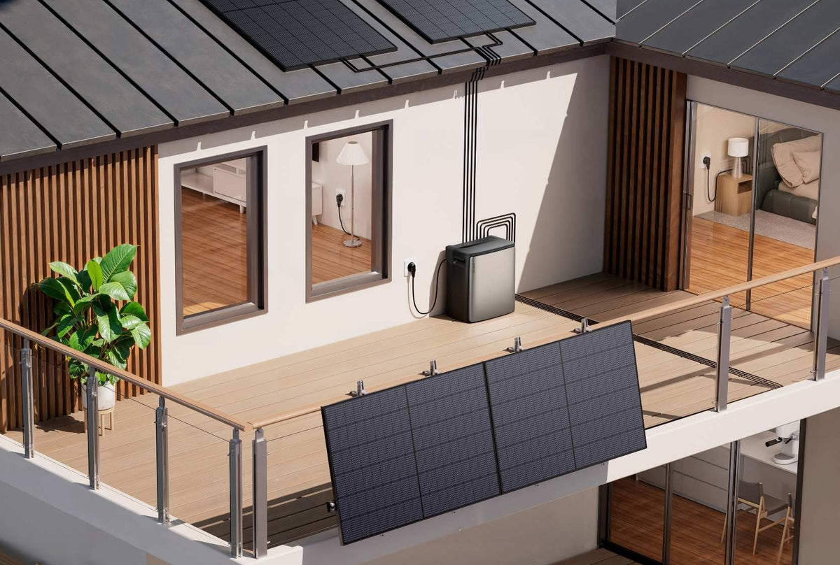 Balkonkraftwerk-Speicher