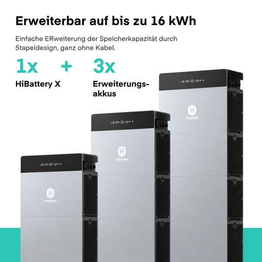 Black Week Deal: Hoymiles HiBattery 4020 Stack Erweiterungsbatterie von Hoymiles