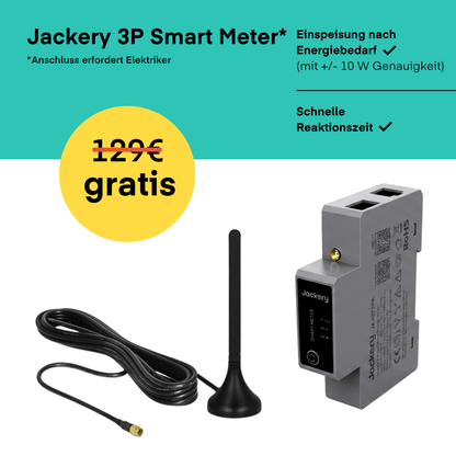 Yuma x Jackery - 2000 W Balkonkraftwerk mit SolarVault 3 Pro MAX inkl. BP2500 von Yuma x Jackery