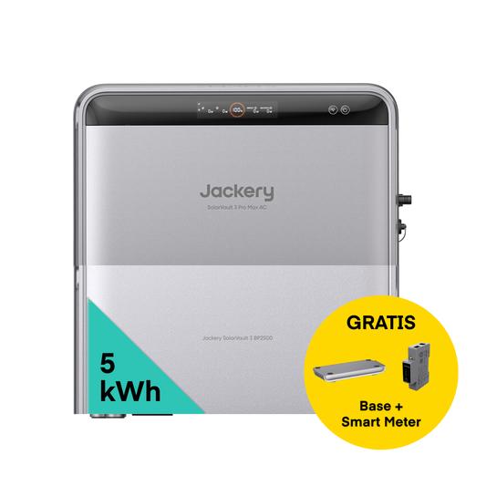 Jackery SolarVault 3 Pro MAX AC + BP2500 von Jackery