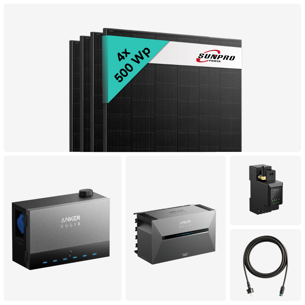 Yuma x Anker - 2000W Multisystem mit SOLIX Solarbank 3 PRO