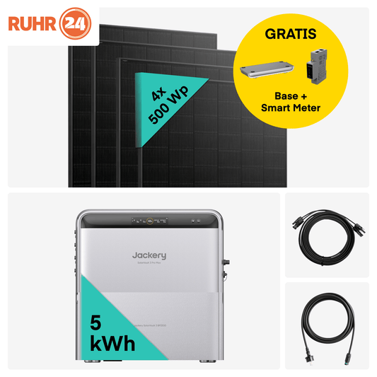 Ruhr24 Deal: Yuma x Jackery – 2000 W Balkonkraftwerk mit SolarVault 3 Pro MAX inkl. BP2500 von Yuma x Jackery