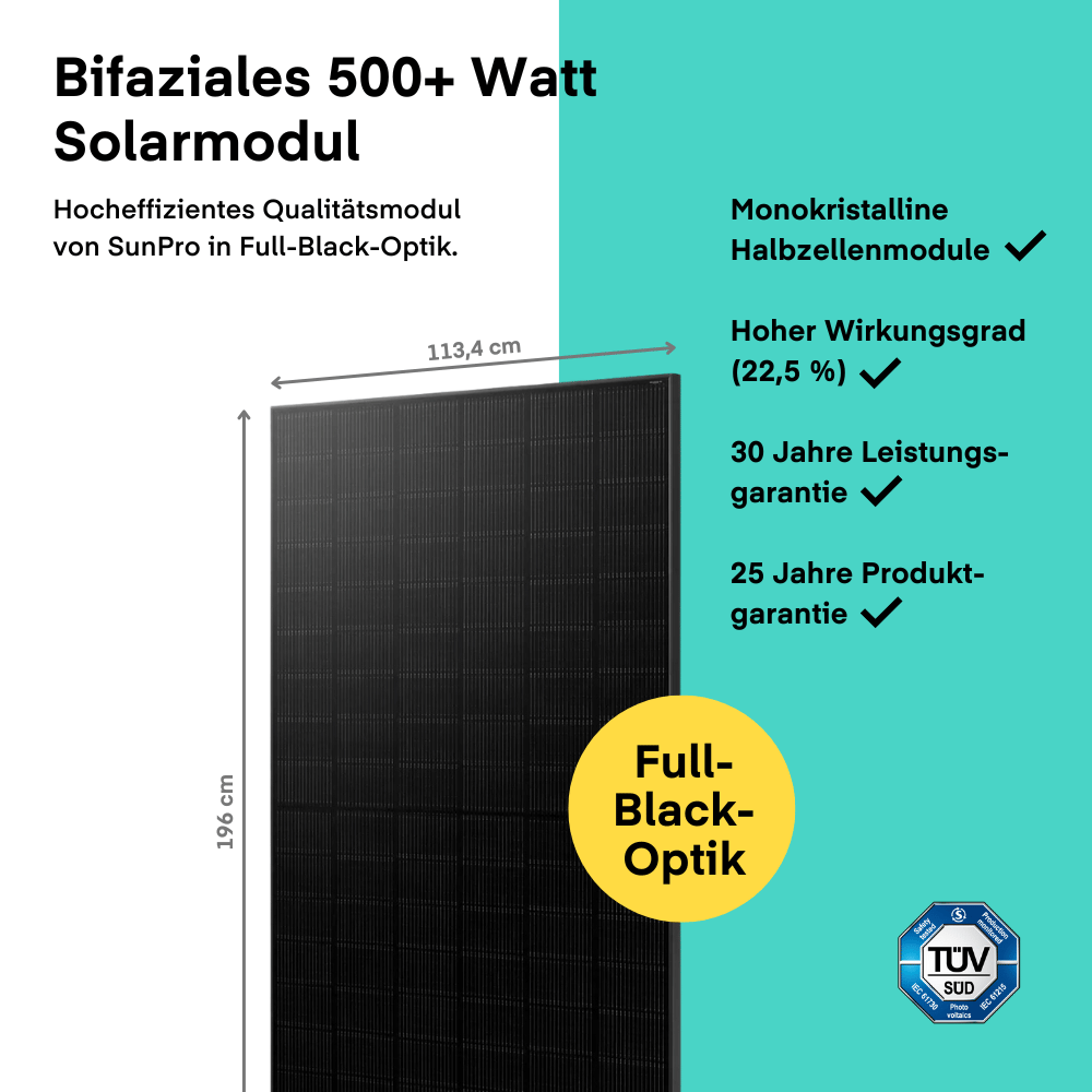 Yuma x Anker - 1000W Balkonkraftwerk mit SOLIX Solarbank 2  AC