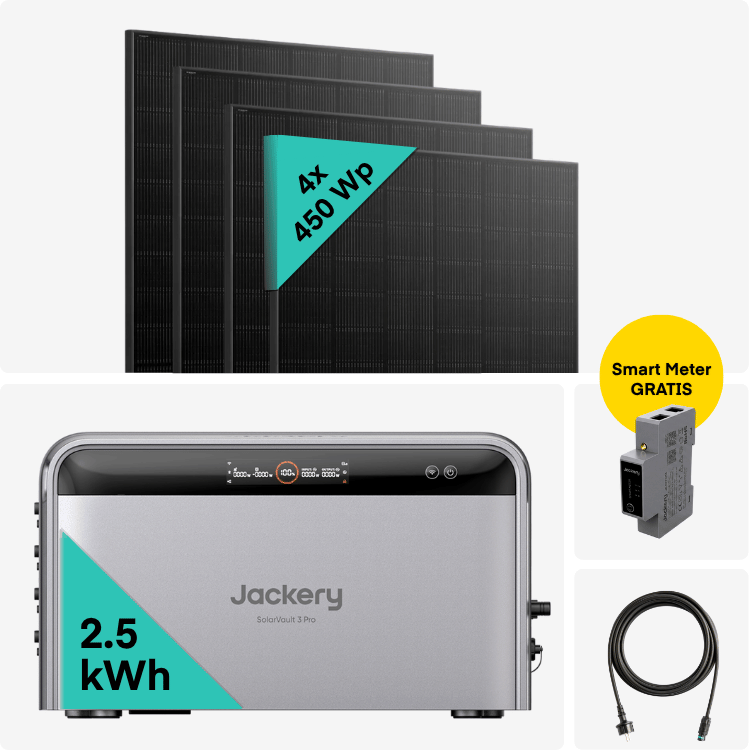 Yuma x Jackery - 1800 W Balkonkraftwerk mit SolarVault 3 Pro von Yuma x Jackery