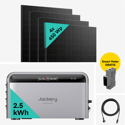 Yuma x Jackery - 1800 W Balkonkraftwerk mit SolarVault 3 Pro von Yuma x Jackery