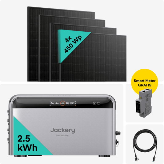Yuma x Jackery - 1800 W Balkonkraftwerk mit SolarVault 3 Pro von Yuma x Jackery