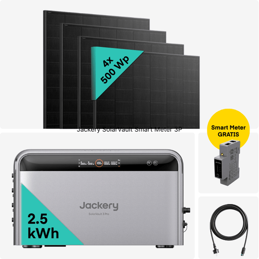 Yuma x Jackery - 2000 W Balkonkraftwerk mit SolarVault 3 Pro