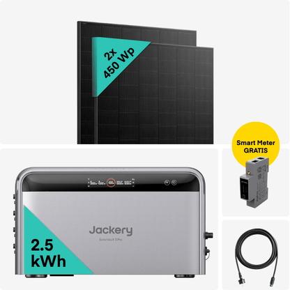 Yuma x Jackery - 900 W Balkonkraftwerk mit SolarVault 3 Pro von Yuma x Jackery