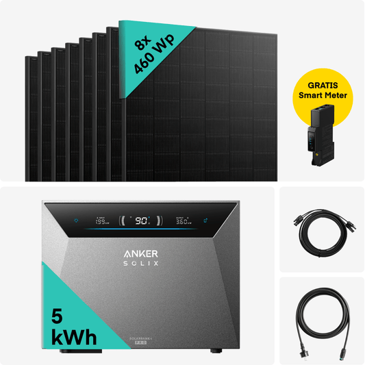 Yuma x Anker - 3680W Solaranlage mit SOLIX Solarbank 4 PRO von yuma.de