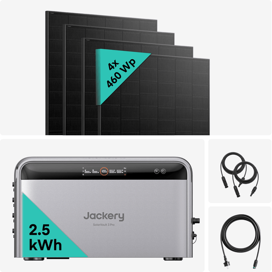 Yuma x Jackery - 1840 W Balkonkraftwerk mit SolarVault 3 Pro von Yuma x Jackery