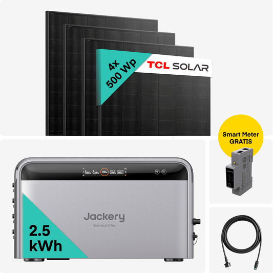 Yuma x Jackery - 2000 W Balkonkraftwerk mit SolarVault 3 Pro von Yuma x Jackery