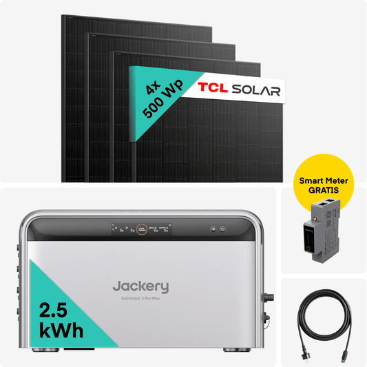 Yuma x Jackery - 2000 W Balkonkraftwerk mit SolarVault 3 Pro MAX von Yuma x Jackery