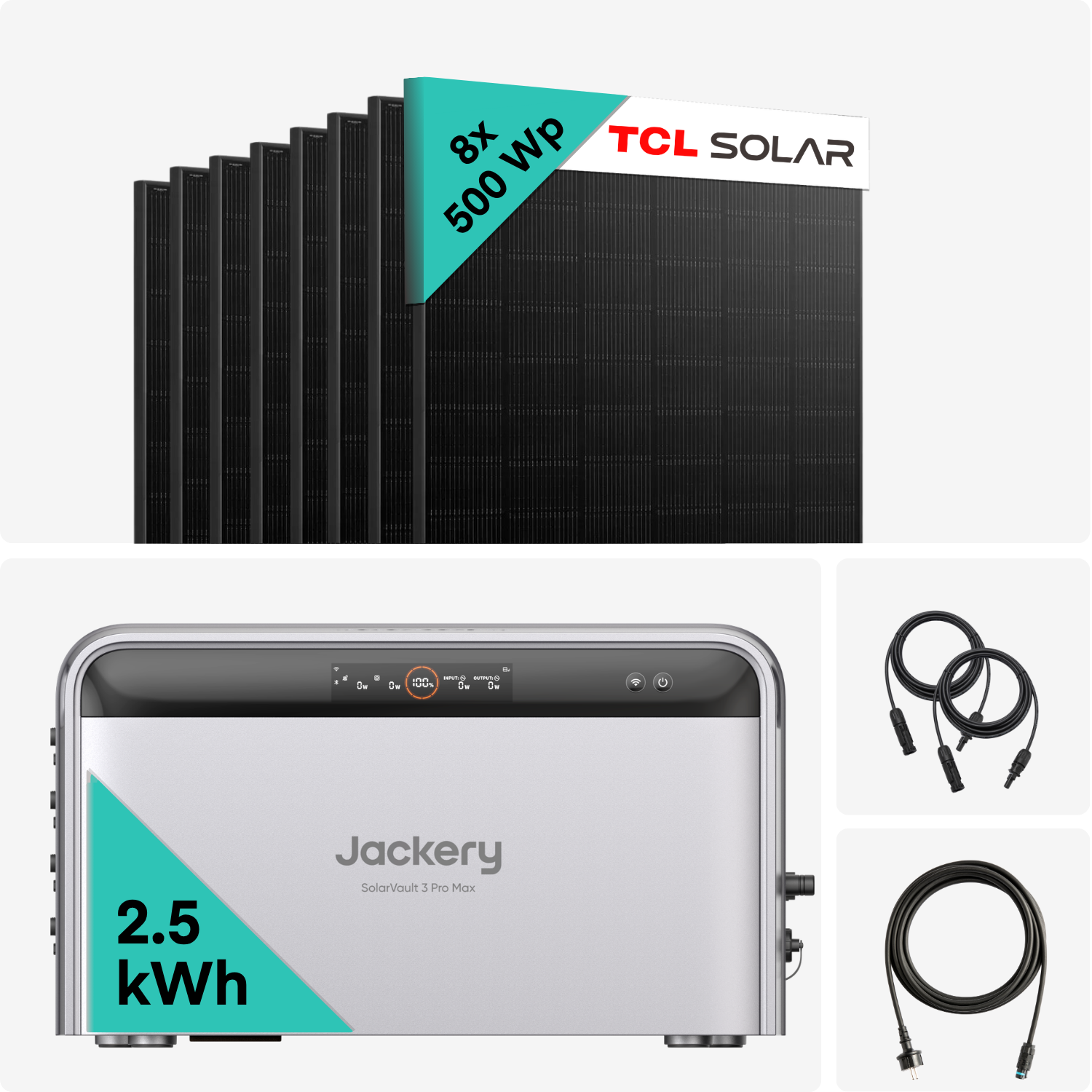Yuma x Jackery - 4000 W Solaranlage mit SolarVault 3 Pro MAX von Yuma x Jackery