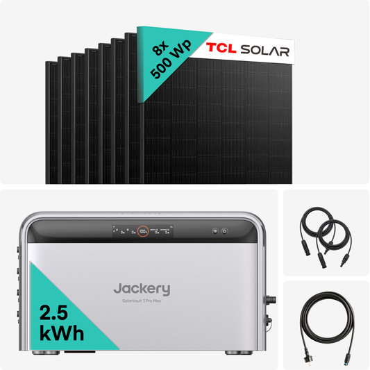 Yuma x Jackery - 4000 W Solaranlage mit SolarVault 3 Pro MAX von Yuma x Jackery