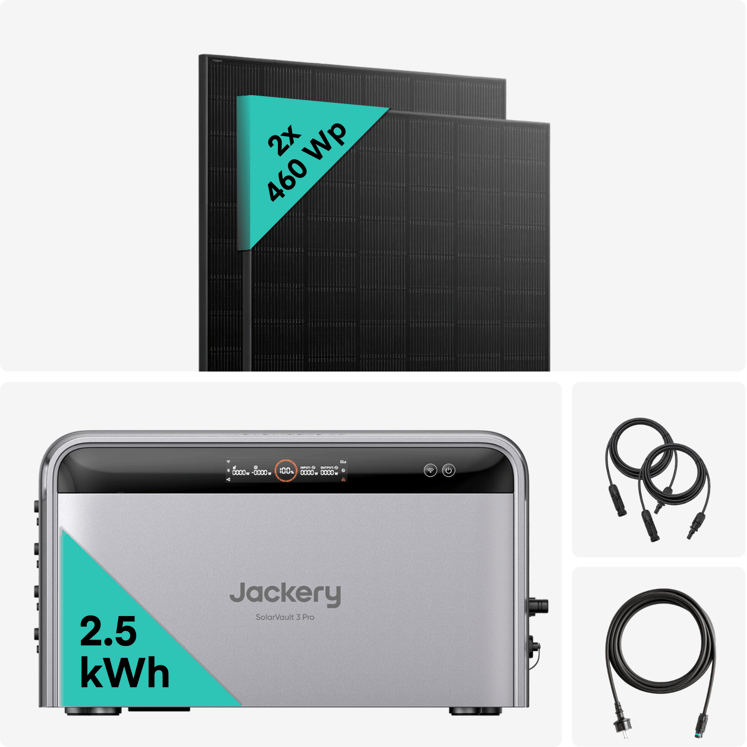 Yuma x Jackery - 920 W Balkonkraftwerk mit SolarVault 3 Pro von Yuma x Jackery