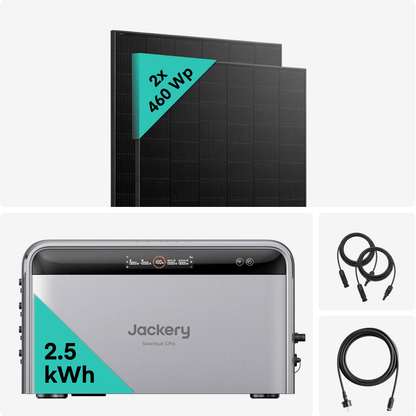Yuma x Jackery - 920 W Balkonkraftwerk mit SolarVault 3 Pro von Yuma x Jackery