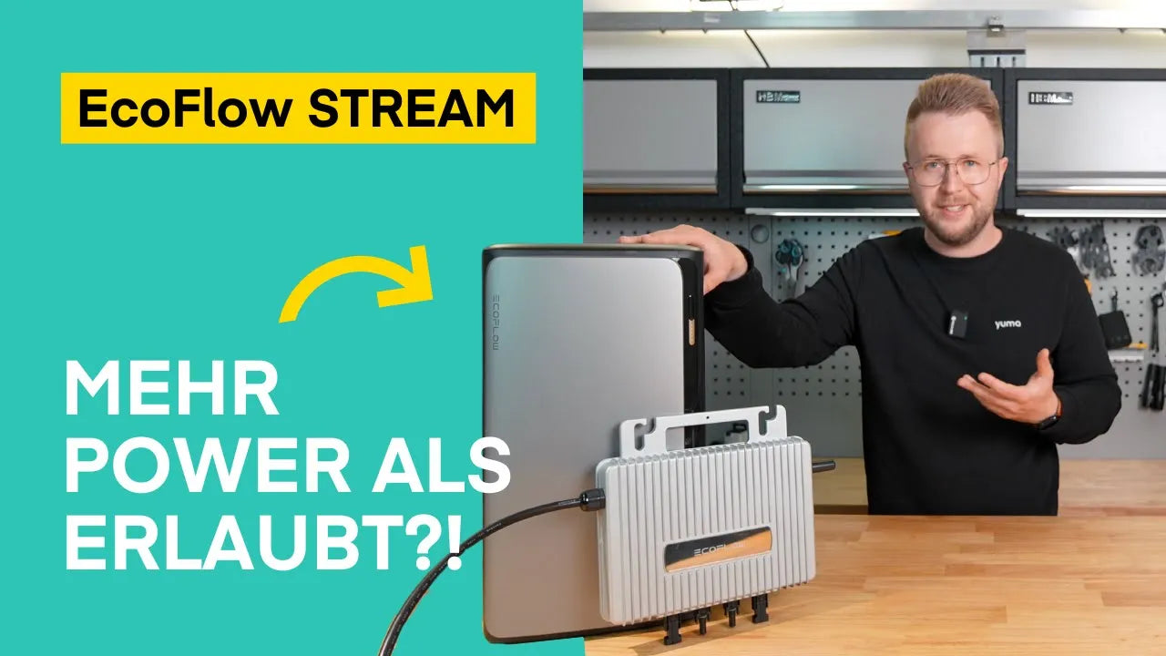 Video laden: EcoFlow Stream-Serie - mehr Power als erlaubt?