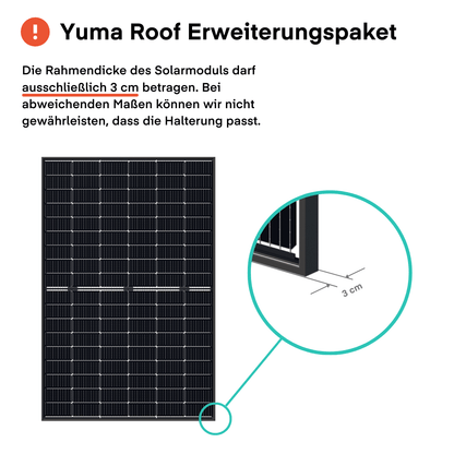 Halterung-Erweiterungspaket Yuma Roof