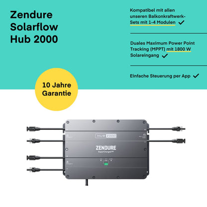 PV-Hub2000 inkl. 1x AB2000 Batteriespeicher